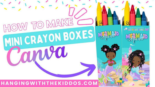 How to Make a Mini Crayon Box