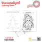 Personalized Christmas Coloring & Activity Books|04