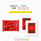 CHOCOLATE WAFER TEMPLATE 1.05 oz