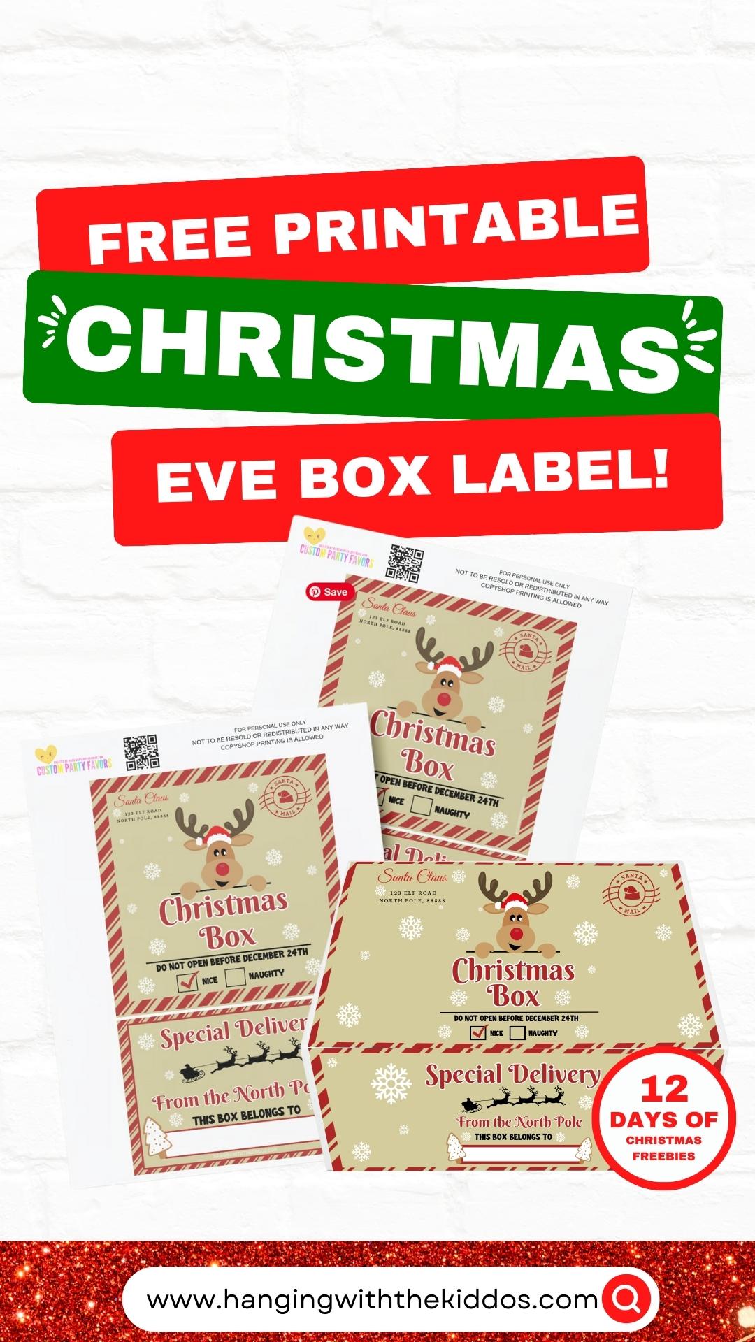 Free Christmas Eve Box