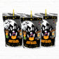 Spooky Birthday Custom Juice Pouch Labels |Halloween Birthday Party Two Spooky Birthday