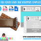 Chocolate Bar: Blank Candy Bar Wrappers Template & Mockup | Canva Editable Template