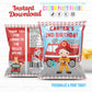 Firefighter Birthday Party Favor Personalized Chip Bags Instant Download 02