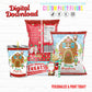 Christmas Personalized Party Favors Bundle Santa Claus| Digital Download