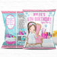 Tween Girl Spa Party Personalized Party Favors Chip Bags