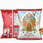 Christmas Personalized Party Favor Chip Bags Santa Claus| Digital Download