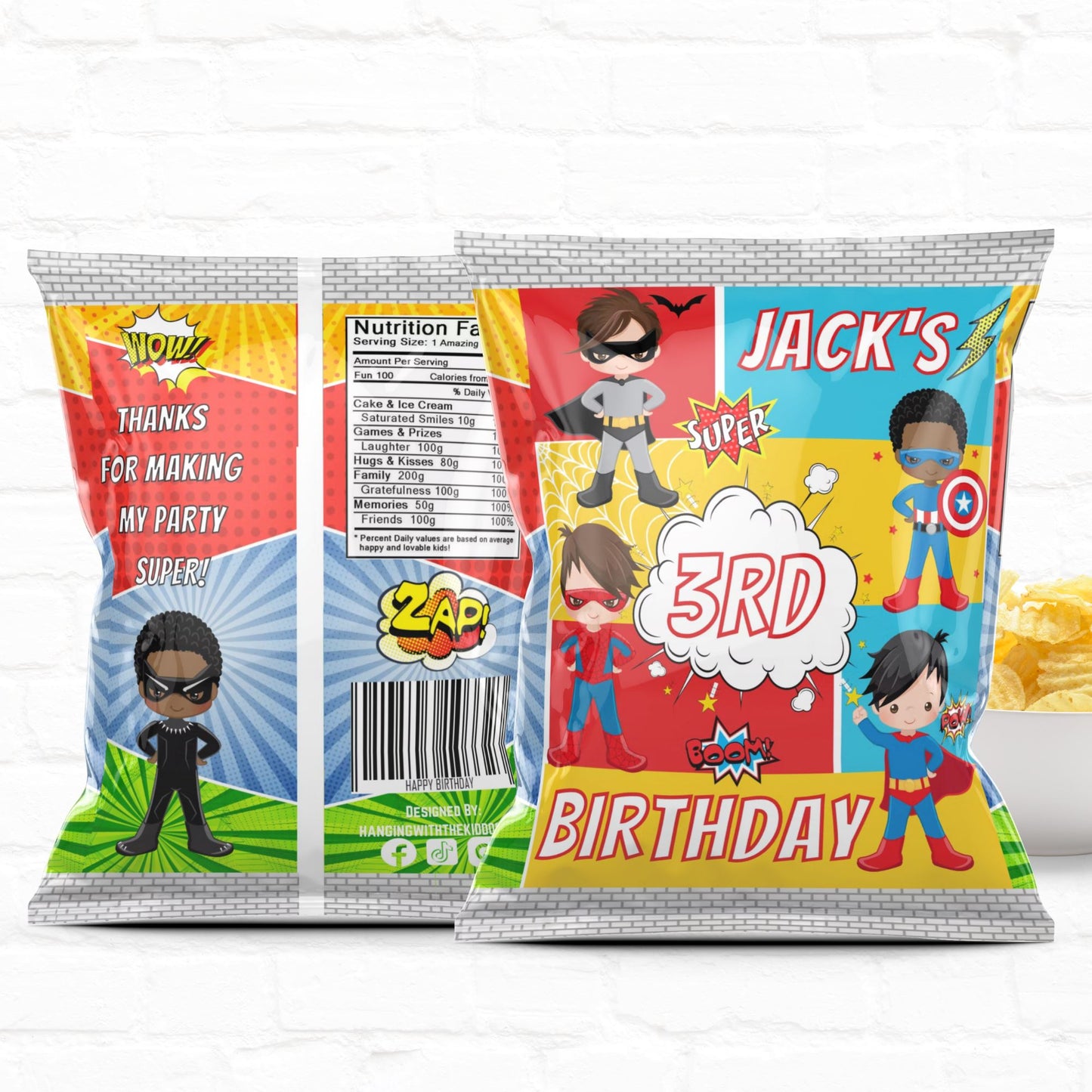 Superhero Birthday |Custom Party Bundle