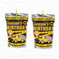Construction Birthday Party Favor Personalized Juice Pouch Labels|Instant Download 03