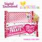 Personalized Valentine's Day Rice Krispy Treat Wrappers