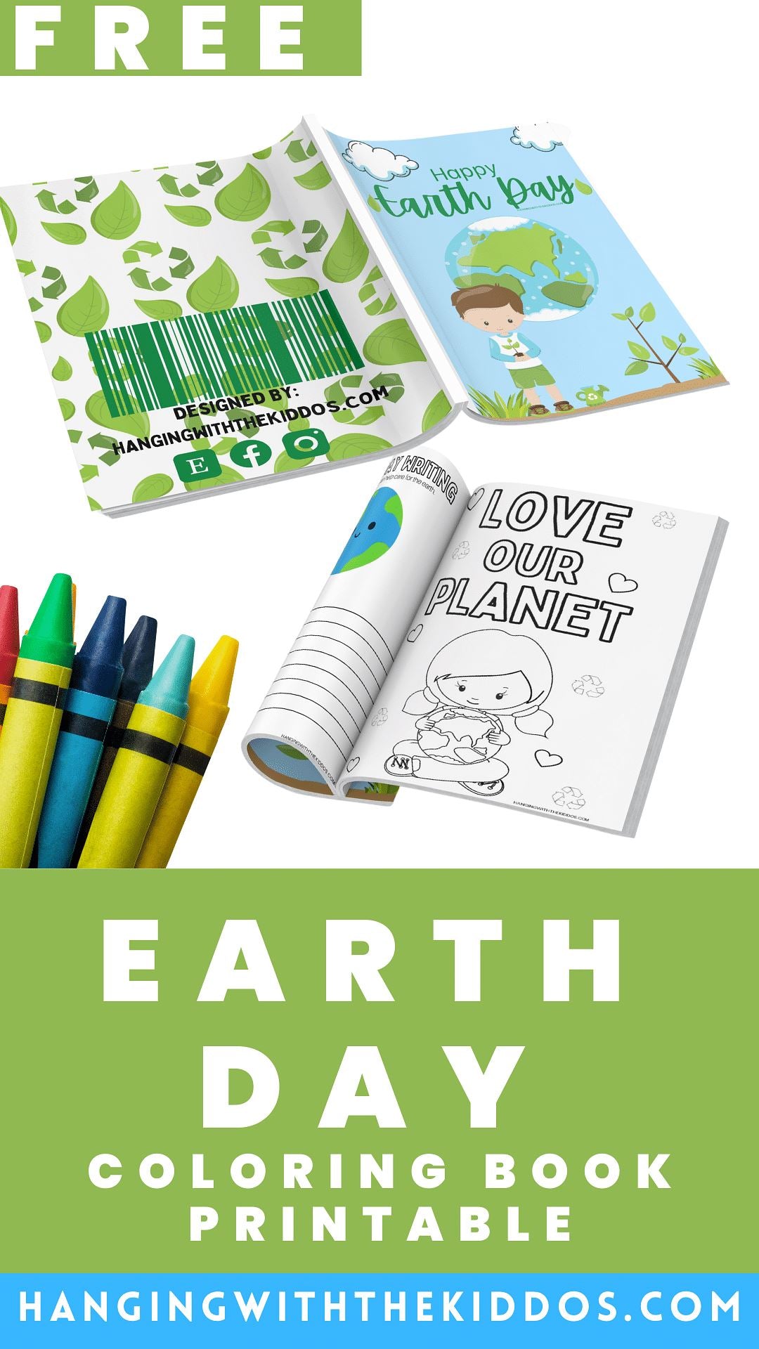 EARTH DAY COLORING BOOK