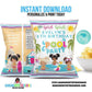Pool Party Chip Bags Party Favors Bags| Summer Party Goodie bags Personalize & Print Today Get your Instant Download Now!