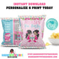 Tea Party Favors | Chip Bags Personalize & Print Today Goodie Bags| Tea Party Decorations